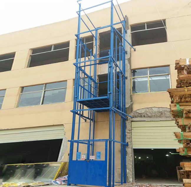 同安建材厂室外物料提升