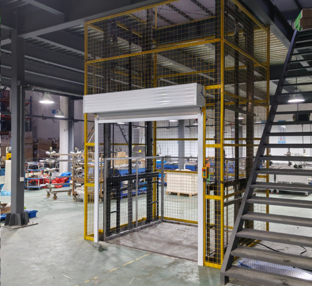 同安食品厂物料提升